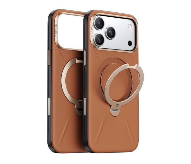 TORRAS QPRO Leather do iPhone 17 Pro Max (Amber Brown) - 1483052 - zdjęcie